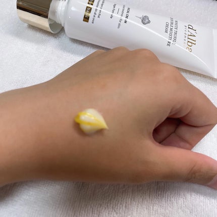 ホワイトトリュフダブルモイスチャークリーム/ダルバ/フェイスクリームを使ったクチコミ(3枚目)