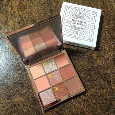 The Bella collection eyeshadow palette/CELEFIT/アイシャドウパレットを使ったクチコミ（4枚目）