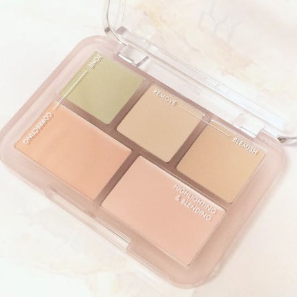 コンシールブレンダーパレット/LUNA/パレットコンシーラーを使ったクチコミ(2枚目)