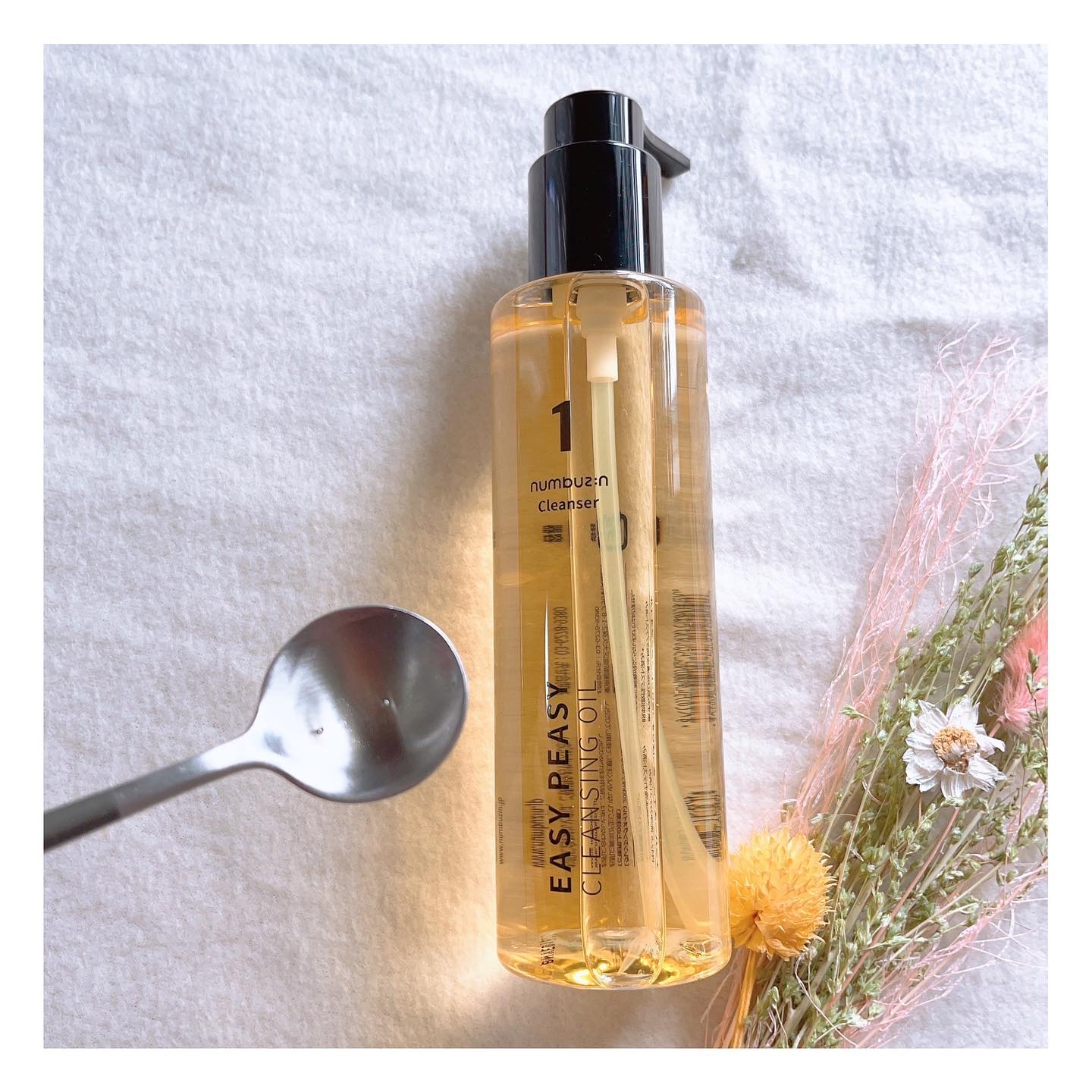 1番 さっぱりすっきりクレンジングオイル/numbuzin/オイルクレンジングを使ったクチコミ（2枚目）