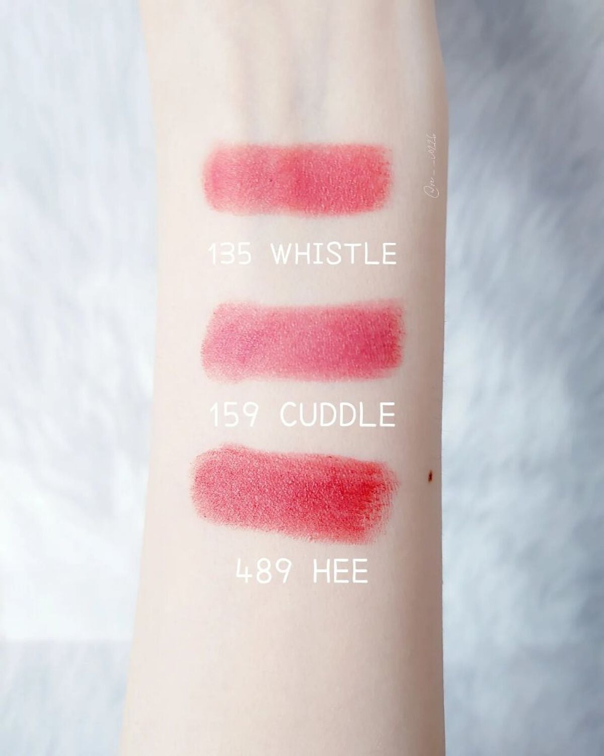 センシュアルパウダーマットリップスティック/HERA/口紅を使ったクチコミ(2枚目)