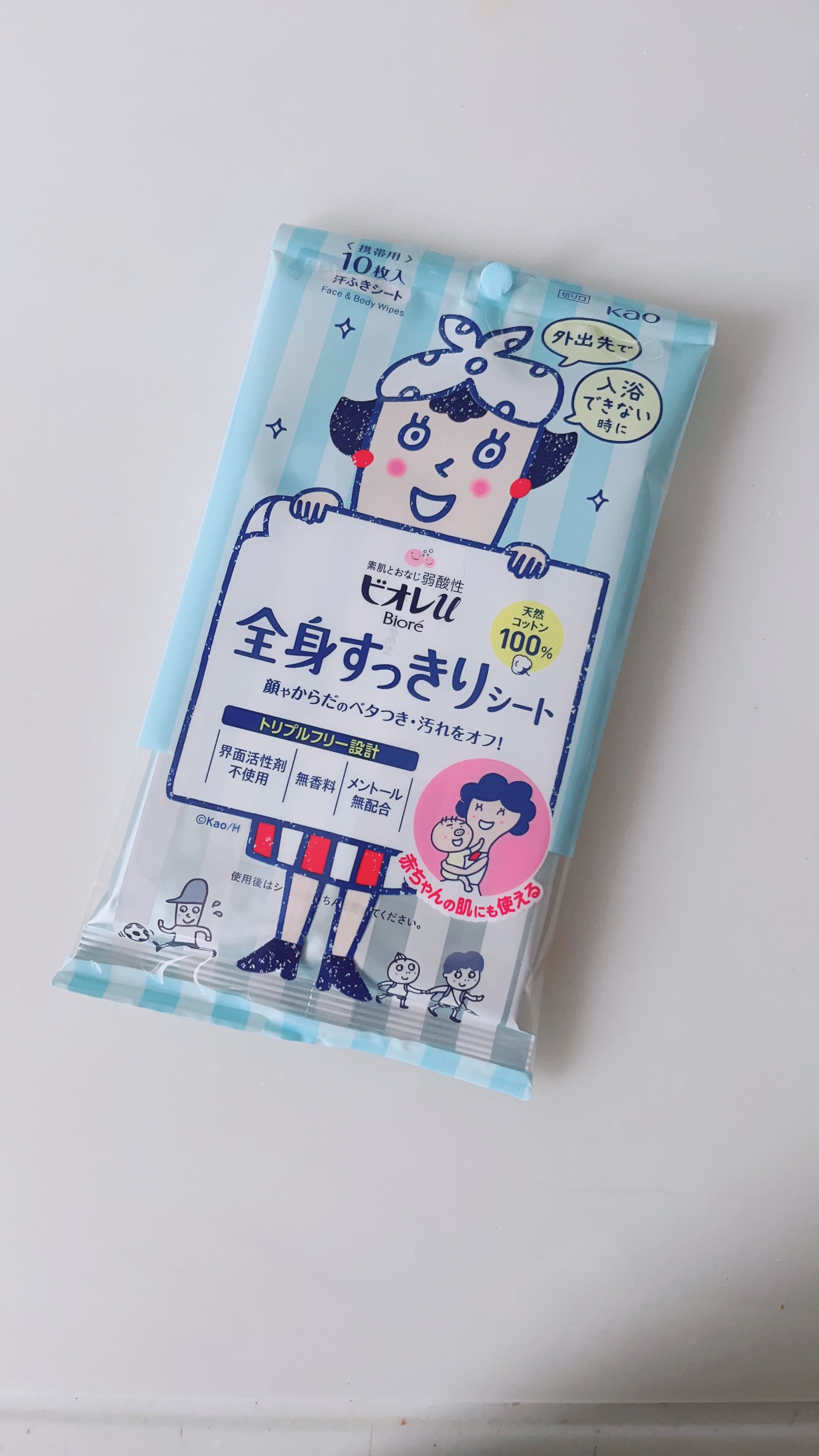 全身すっきりシート/ビオレu/ボディシートを使ったクチコミ（1枚目）