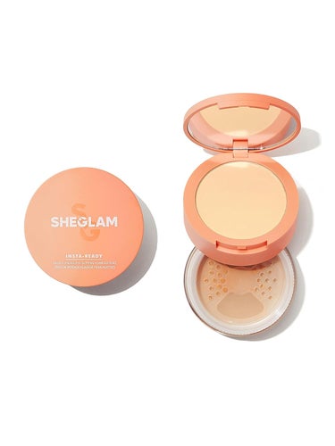 FACE&UNDER EYE SETTING POWDER DUO Smooth Sand