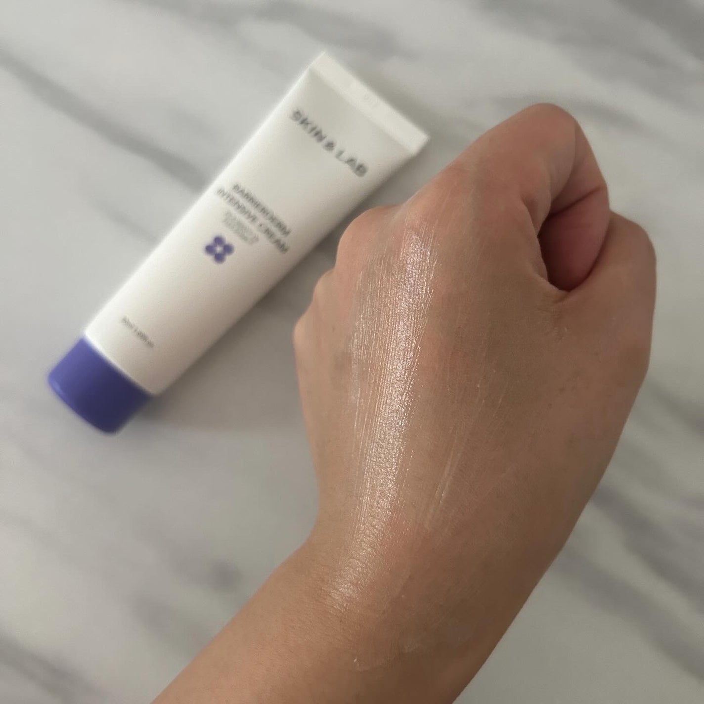 バリアダームモイストクリーム/SKIN&LAB/フェイスクリームを使ったクチコミ(4枚目)