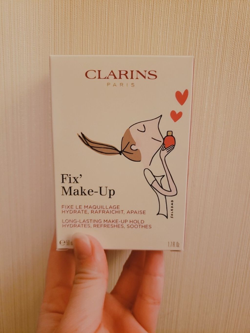 フィックス メイクアップ/CLARINS/ミスト状化粧水を使ったクチコミ(2枚目)