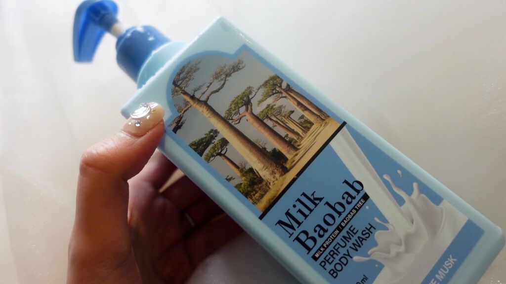 ミルクバオバブ パフュームボディウォッシュ ホワイトムスク/ミルクバオバブ/ボディソープを使ったクチコミ(2枚目)