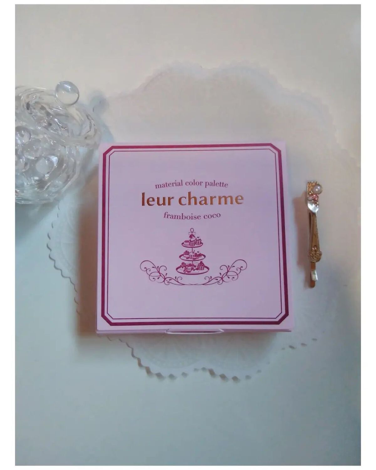 マテリアルカラーパレット/leur charme/アイシャドウパレットを使ったクチコミ(2枚目)