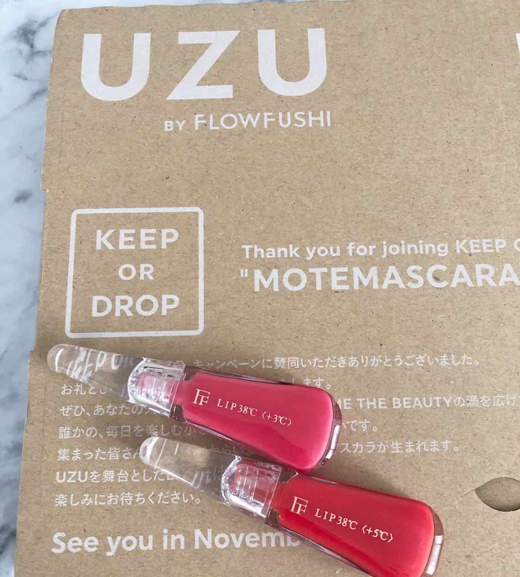 38°C / 99°F リップトリートメント (リップ美容液)/UZU BY FLOWFUSHI/リップケアを使ったクチコミ（2枚目）