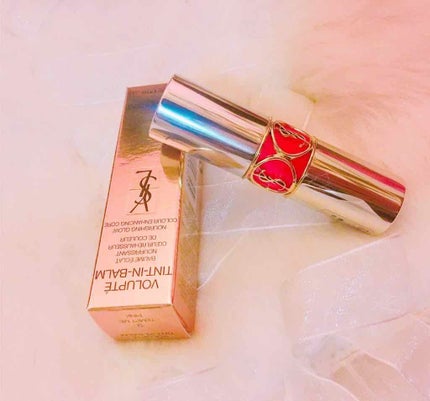 ヴォリュプテ ティントインバーム/YVES SAINT LAURENT BEAUTE/口紅を使ったクチコミ(1枚目)