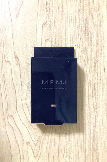 ほむほむ on LIPS 「MIRIMUアイブロウパウダー<ナチュラルブラウン>ブルベ夏、..」(4枚目)