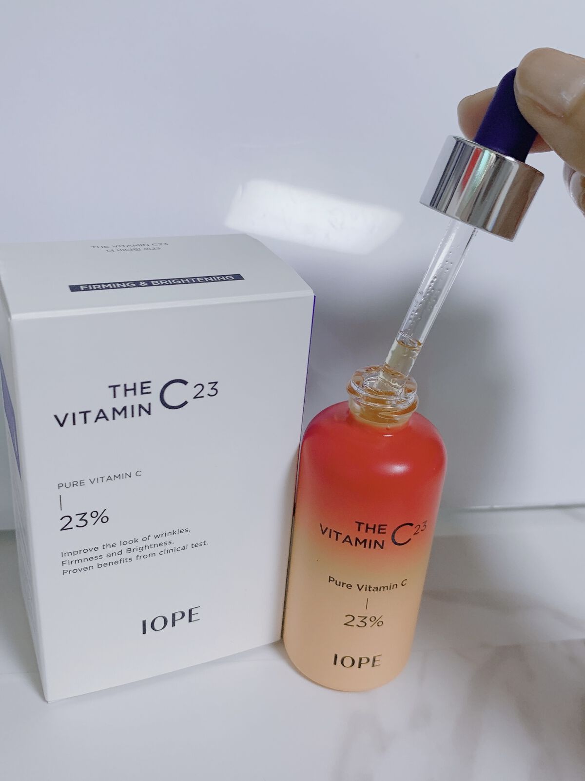 ザビタミンC23/IOPE/美容液を使ったクチコミ（2枚目）