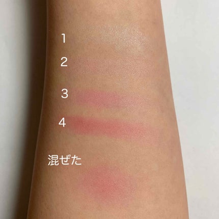 グロウフルールチークス/キャンメイク/パウダーチークを使ったクチコミ(3枚目)