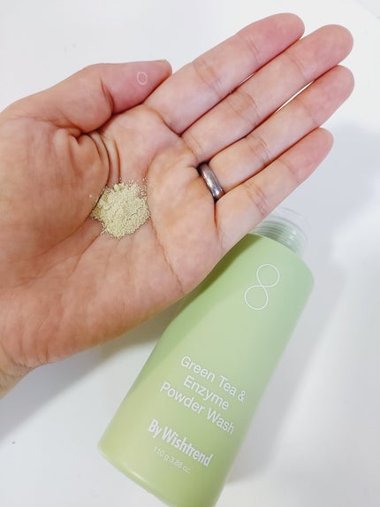 グリーンティー&エンザイムパウダーウォッシュ/By Wishtrend/洗顔パウダーを使ったクチコミ(2枚目)