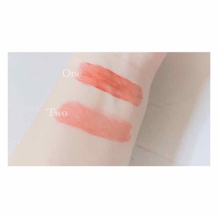 ジューシーラスティングティント/rom&nd/リップティントを使ったクチコミ(2枚目)