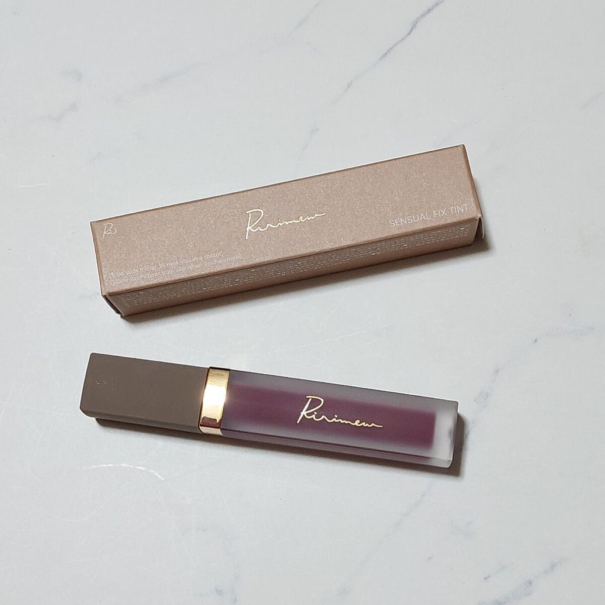 センシュアルフィックスティント/Ririmew/リップティントを使ったクチコミ(1枚目)