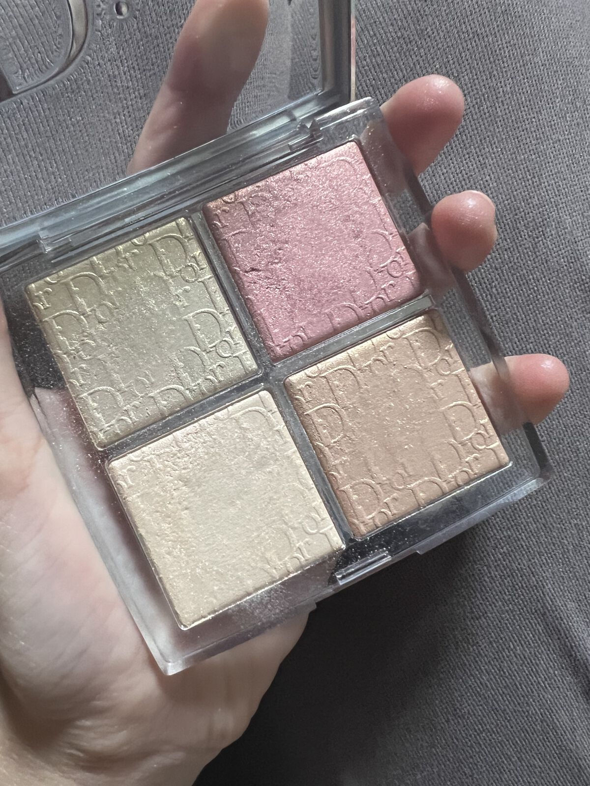 【旧】ディオール バックステージ フェイス グロウ パレット/Dior/ハイライトを使ったクチコミ（1枚目）