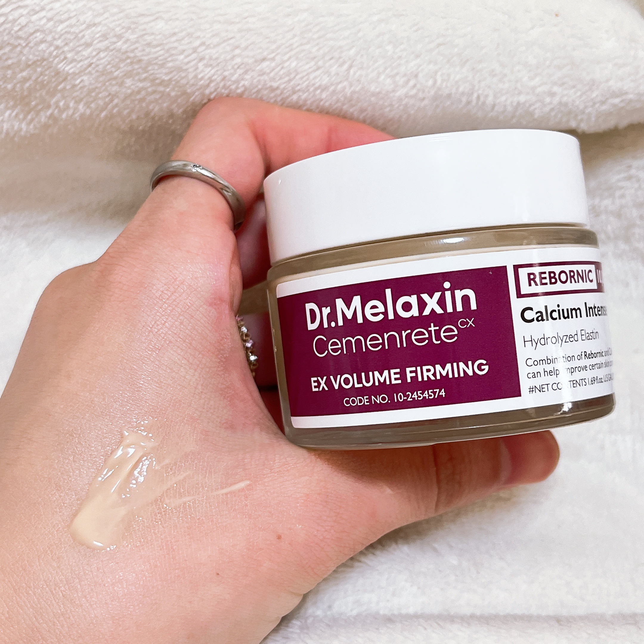 Cemenrete Calcium Intense Cream/Dr.Melaxin/フェイスクリームを使ったクチコミ（1枚目）