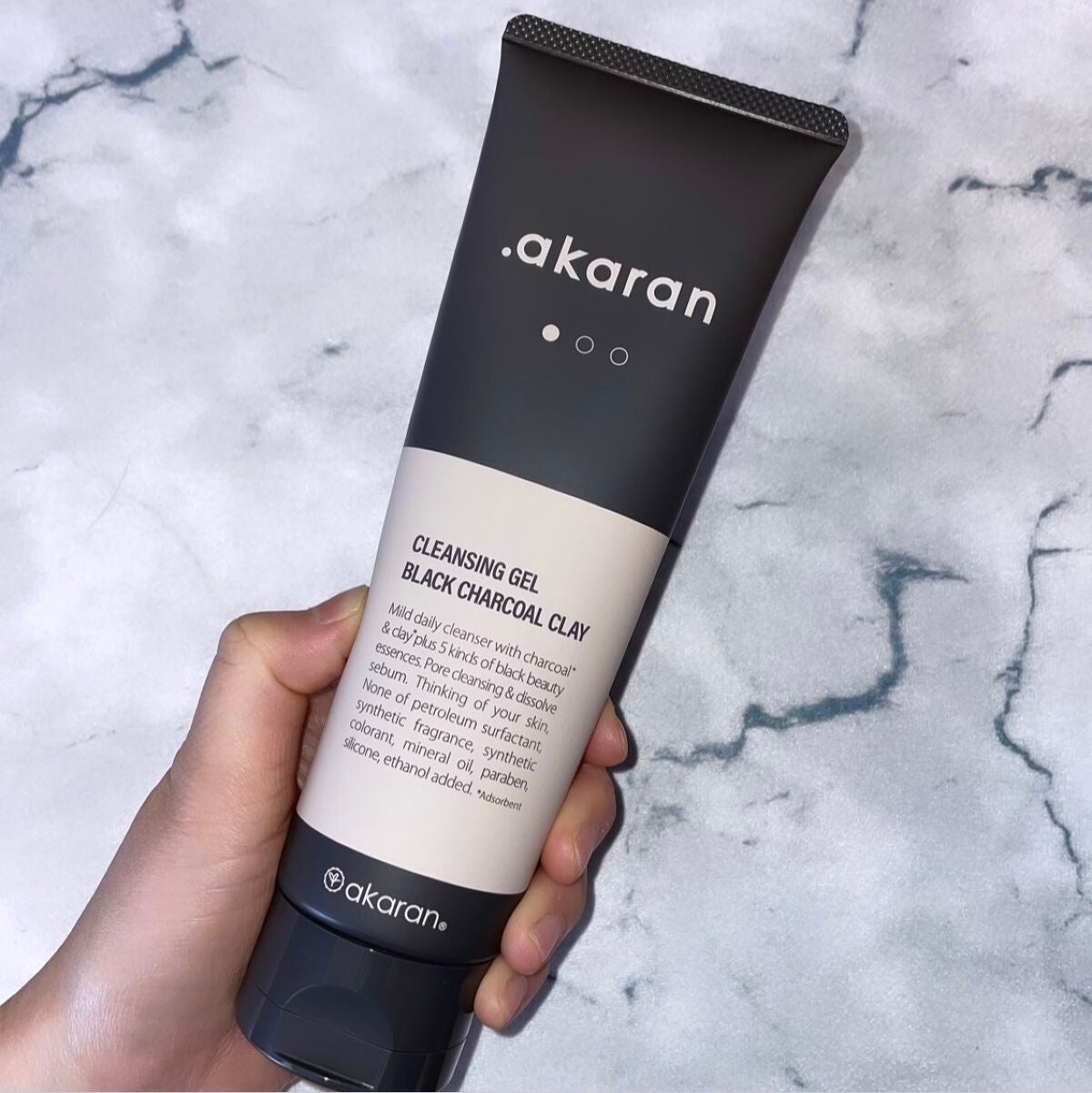 ブラックジェルクレンジング/.akaran/クレンジングジェルを使ったクチコミ(1枚目)