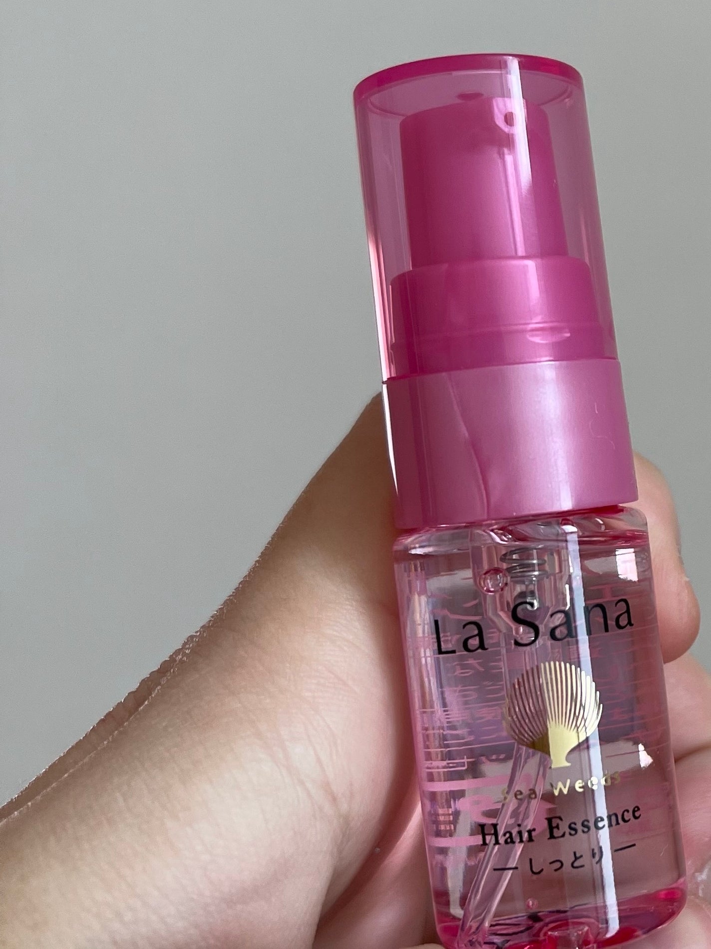 ヘアケア トラベルセット<しっとりタイプ>/ラサーナ/トライアルキットを使ったクチコミ(2枚目)