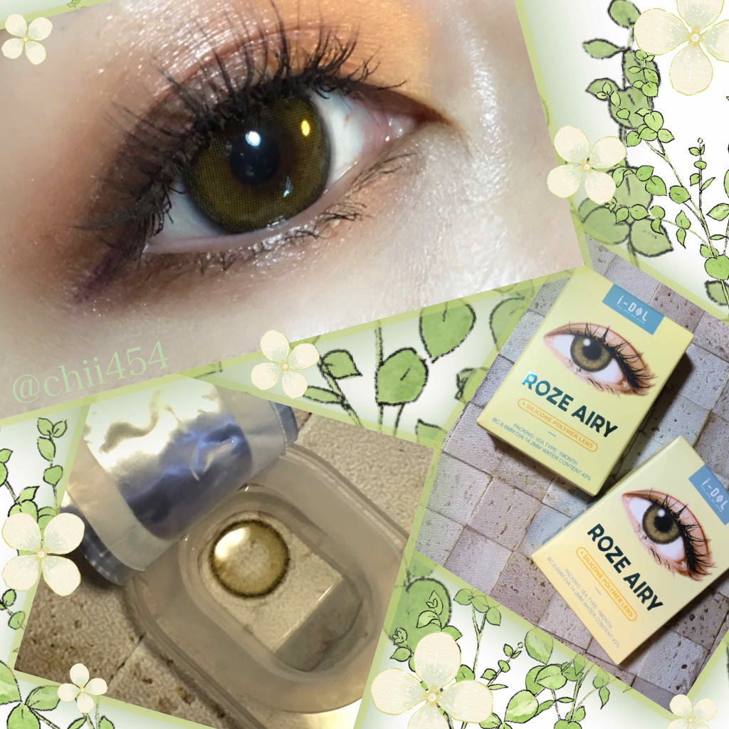 CANNA ROZE AIRY/URIA i-DOL/カラーコンタクトレンズを使ったクチコミ（2枚目）