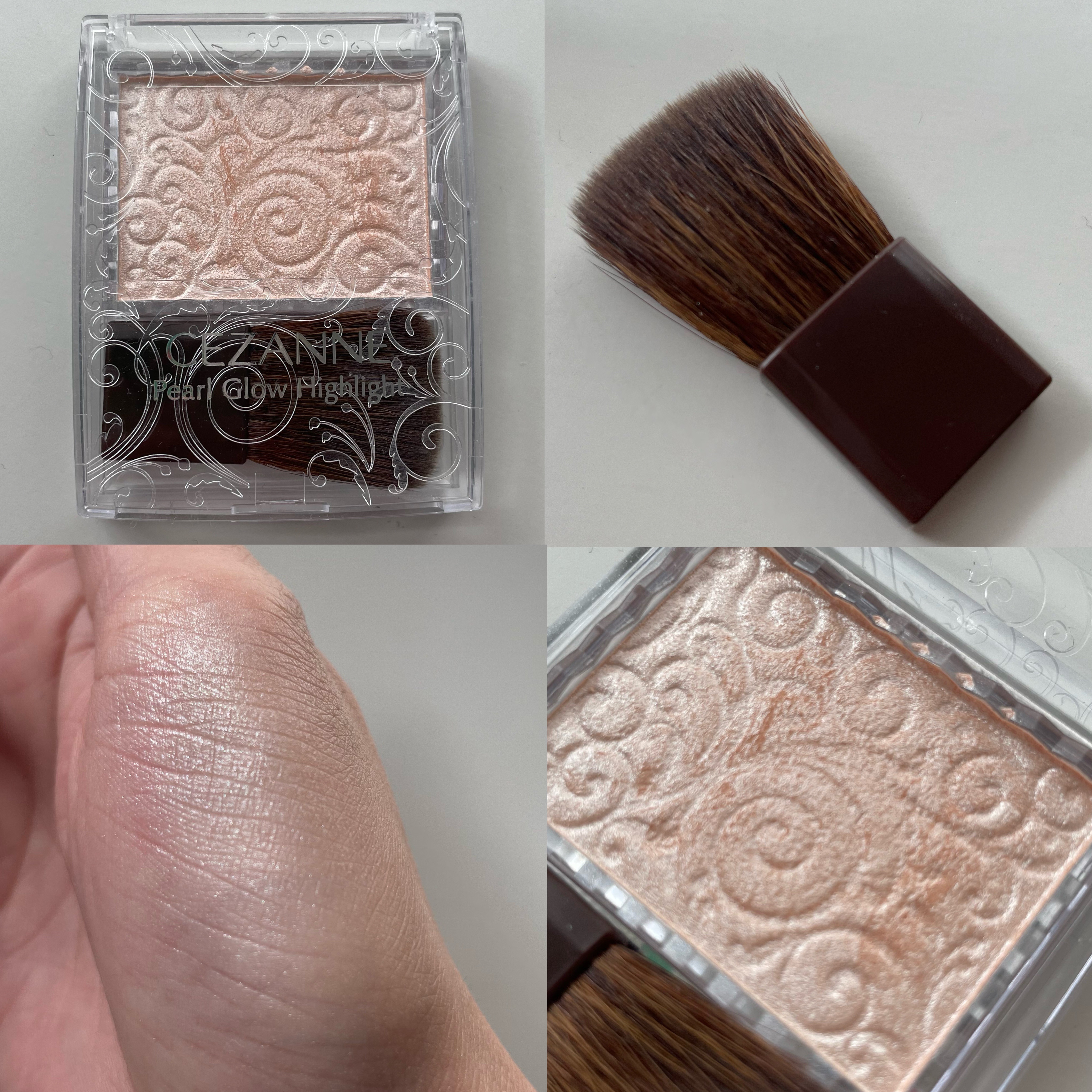 パールグロウハイライト/CEZANNE/パウダーハイライトを使ったクチコミ（1枚目）