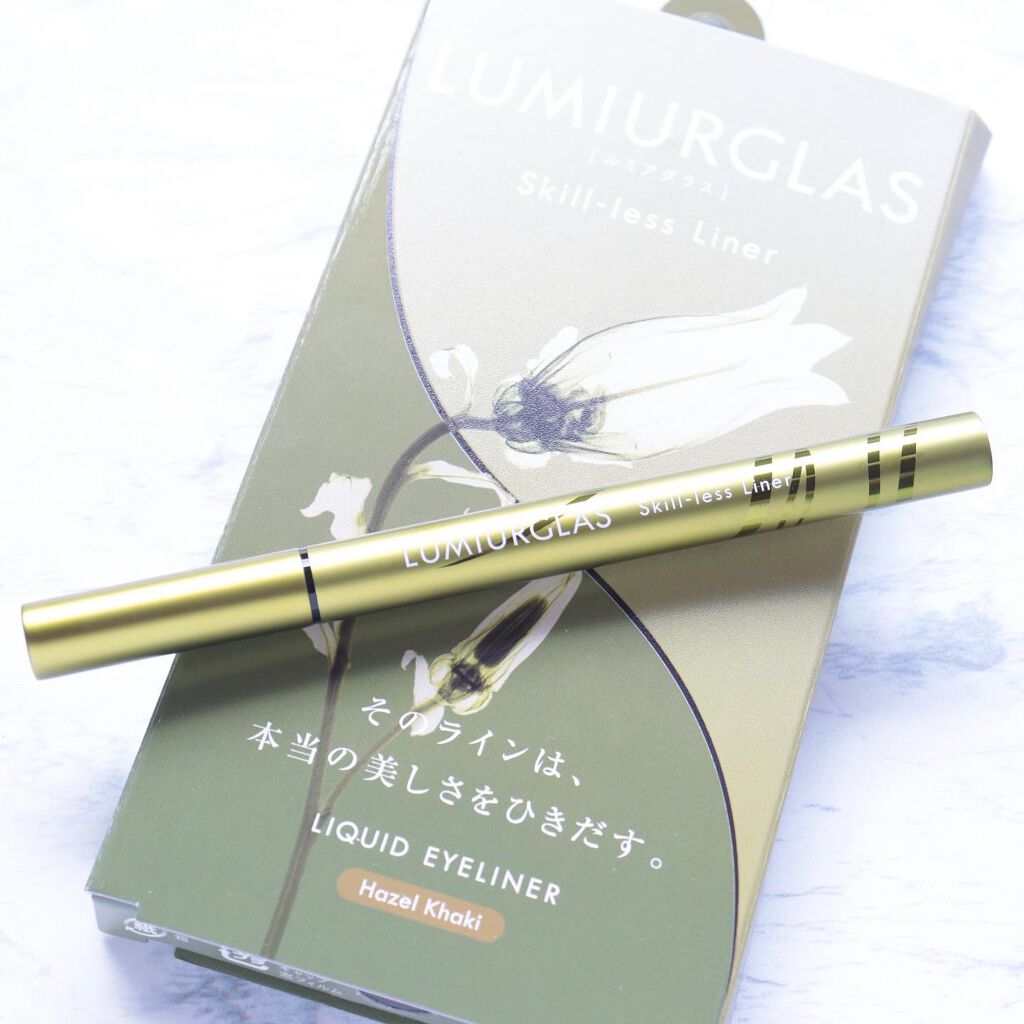 スキルレスライナー/LUMIURGLAS/リキッドアイライナーを使ったクチコミ(2枚目)
