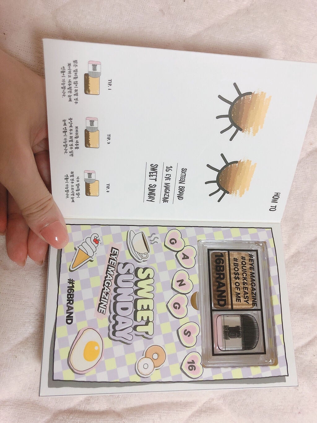 16 EYE MAGAZINE/16BRAND/アイシャドウパレットを使ったクチコミ(5枚目)