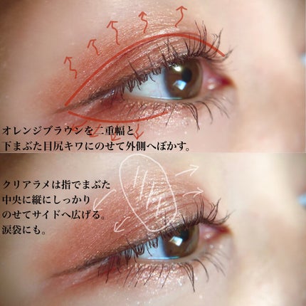 シングルカラーアイシャドウ/CEZANNE/単色アイシャドウを使ったクチコミ(3枚目)