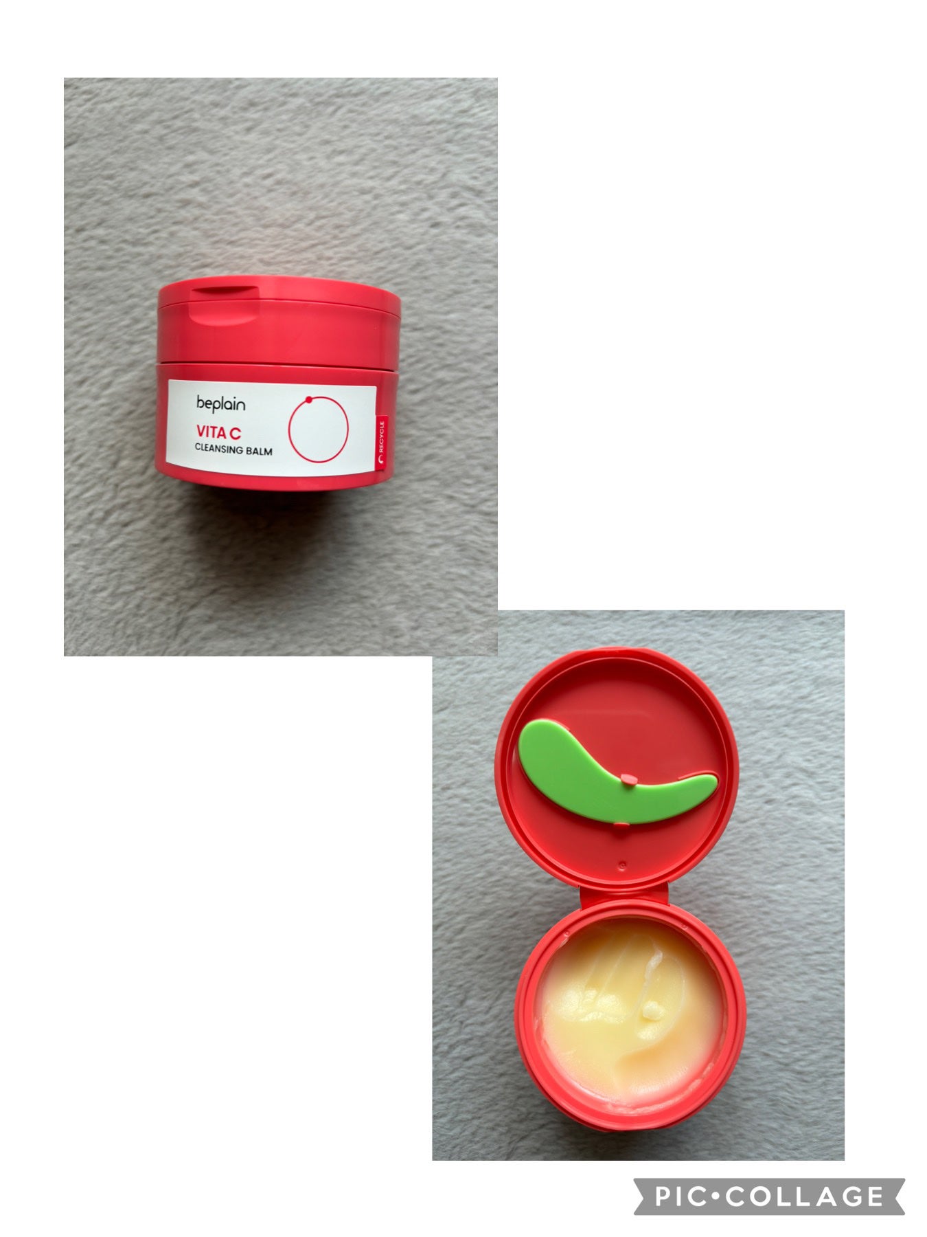 ビタCブライトニングクレンジングバーム/beplain/クレンジングバームを使ったクチコミ(1枚目)