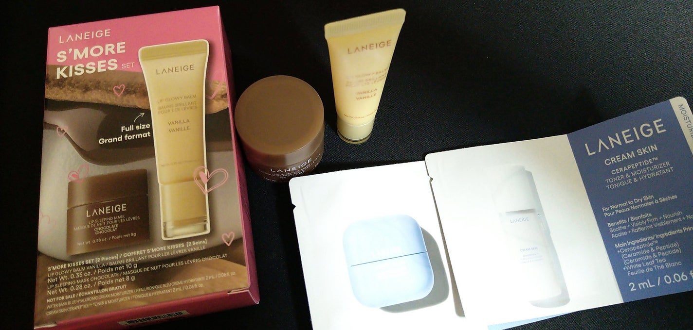 チョコバニラリップデュオキット/LANEIGE/スキンケアキットを使ったクチコミ(1枚目)