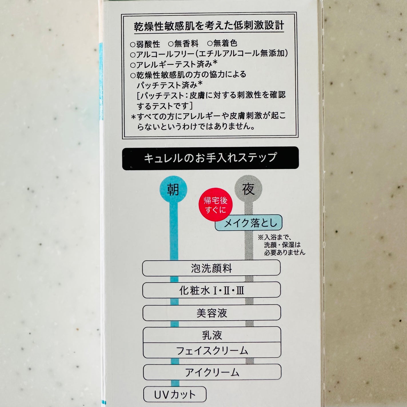 キュレル 潤浸保湿 乳液ケアメイク落とし/キュレル/ミルククレンジングを使ったクチコミ(9枚目)