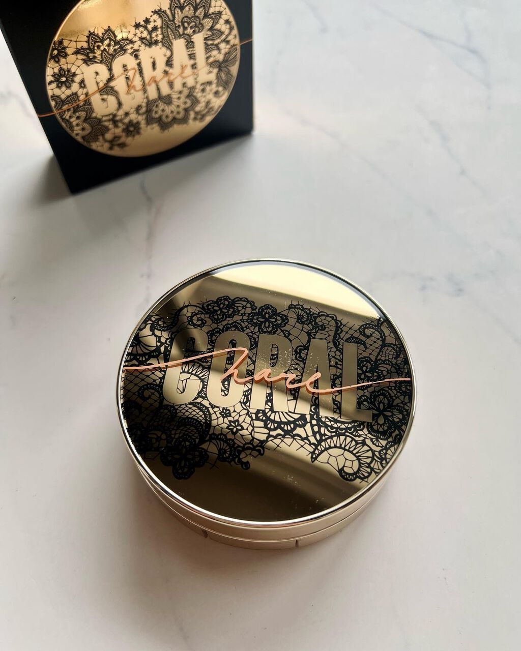 FGF7 ハイドロセルクッション/Coralhaze/クッションファンデーションを使ったクチコミ（1枚目）