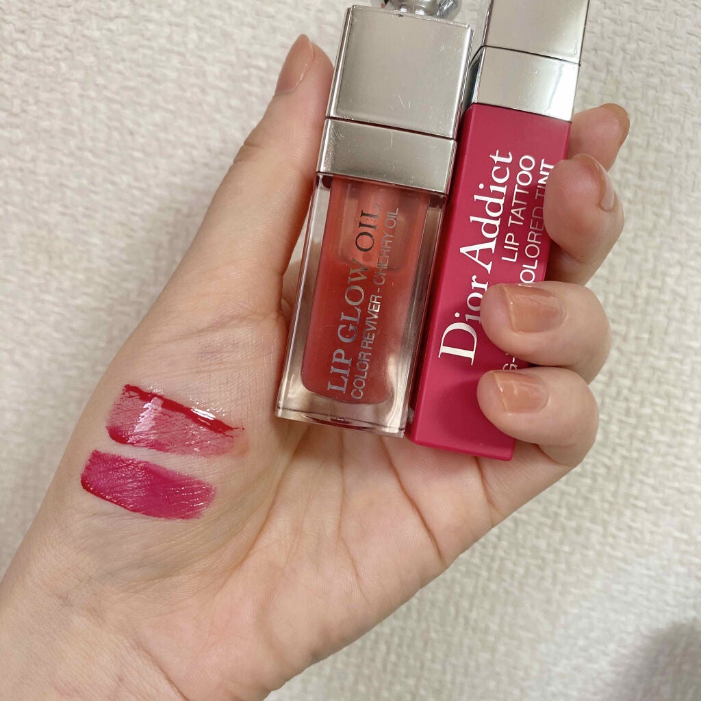 ディオール アディクト リップ グロウ オイル/Dior/リップグロスを使ったクチコミ(3枚目)