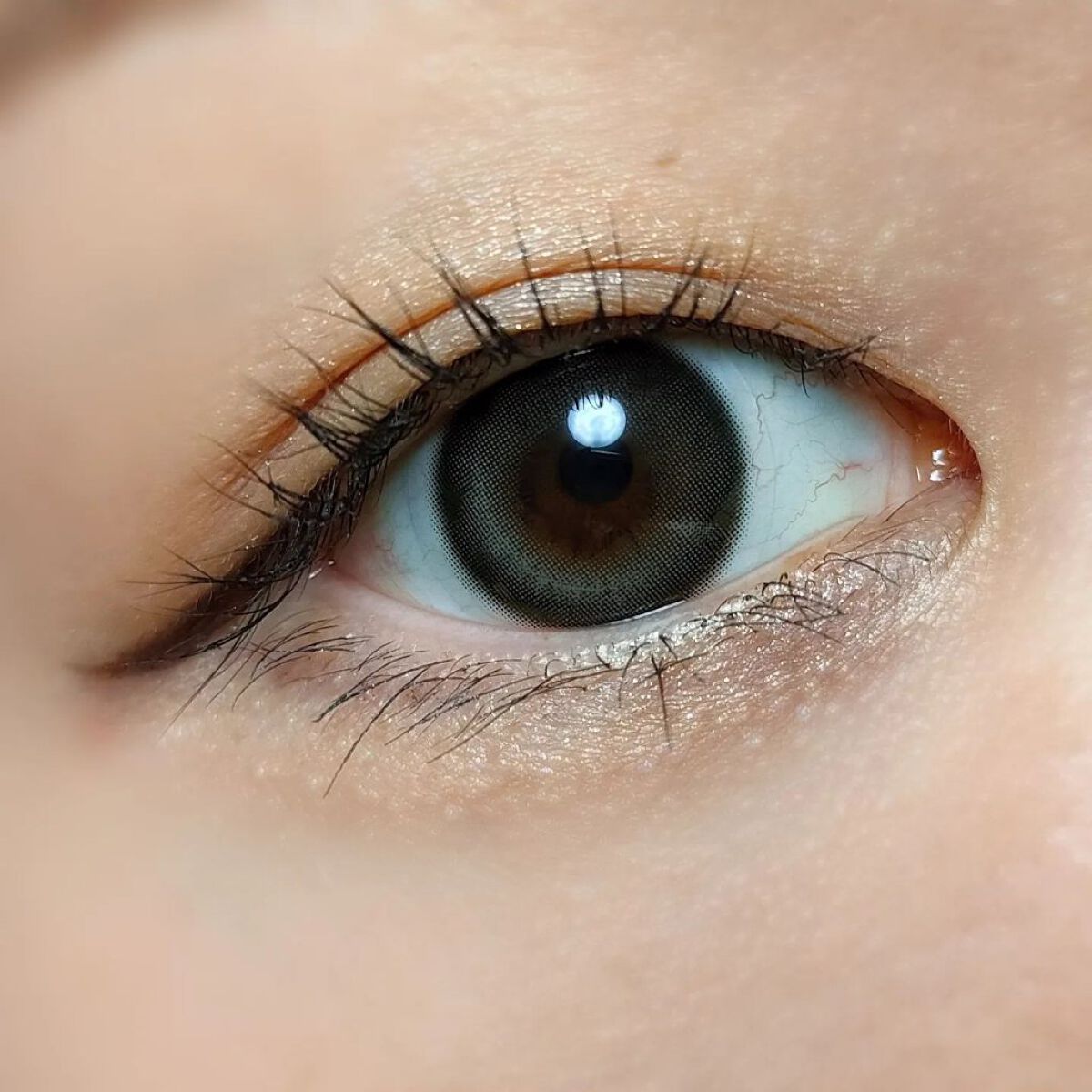 One & Only Kristin/Hapa kristin/カラーコンタクトレンズを使ったクチコミ（3枚目）