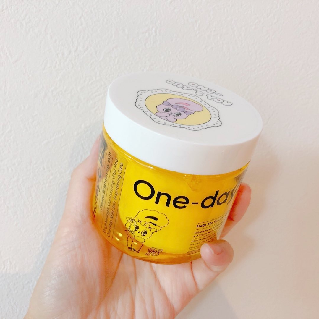 ヘルプミー! ハニーCパッド/One-day's you/トナーパッドを使ったクチコミ（1枚目）