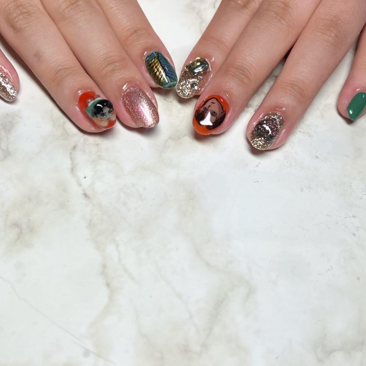 #痛ネイル,#ネイル,#ニュアンスネイル,#スカルプネイル,#ジェルネイル,#ママネイル,#ギャルネイル,#大人ネイル,#派手ネイル,#ネイル,#城陽ネイル,#京都ネイルのネイルデザイン