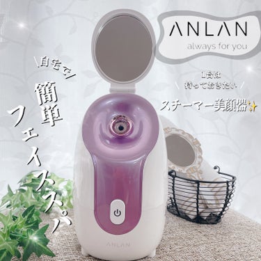 スチーマー美顔器/ANLAN/美顔器・マッサージを使ったクチコミ（1枚目）