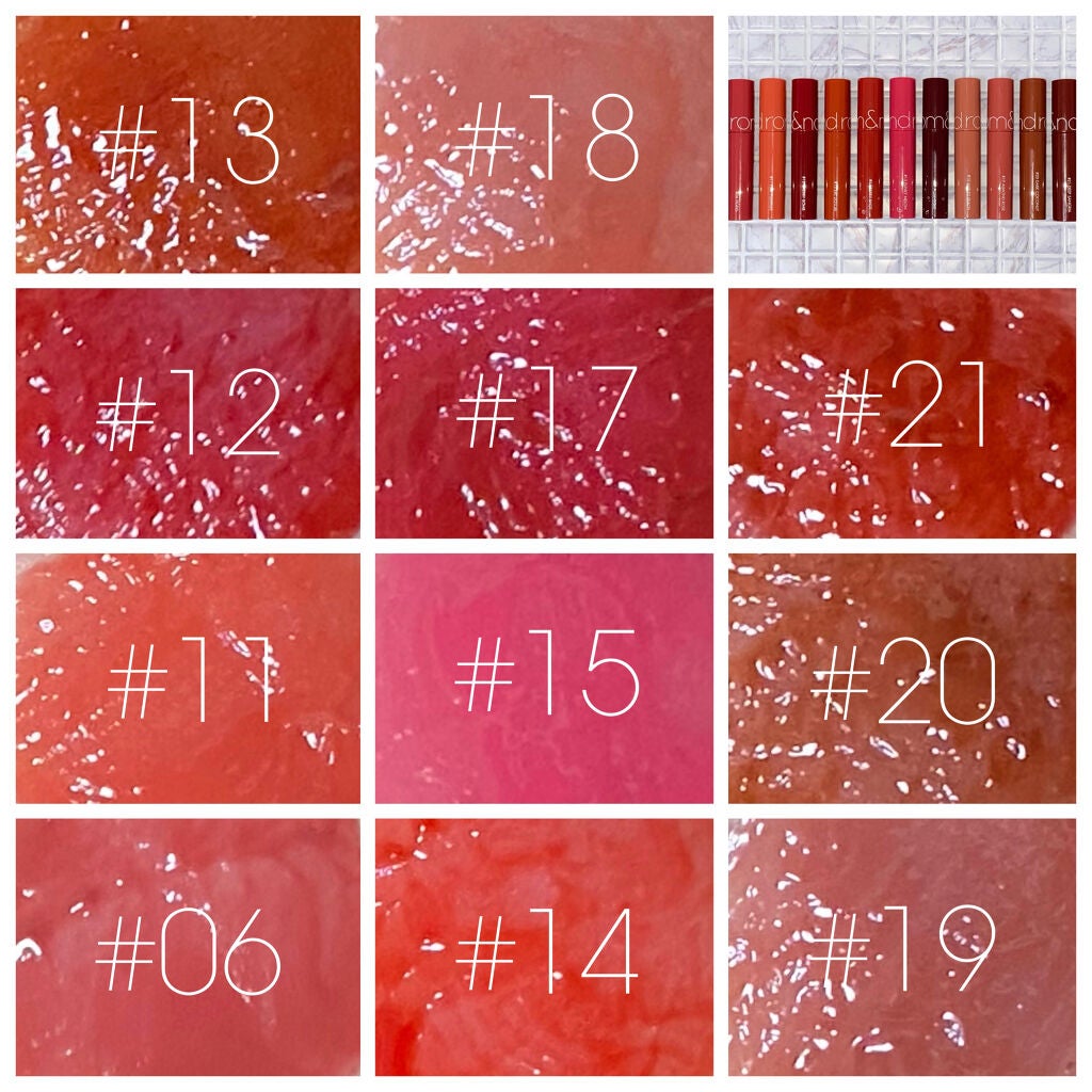 ジューシーラスティングティント/rom&nd/リップティントを使ったクチコミ(3枚目)