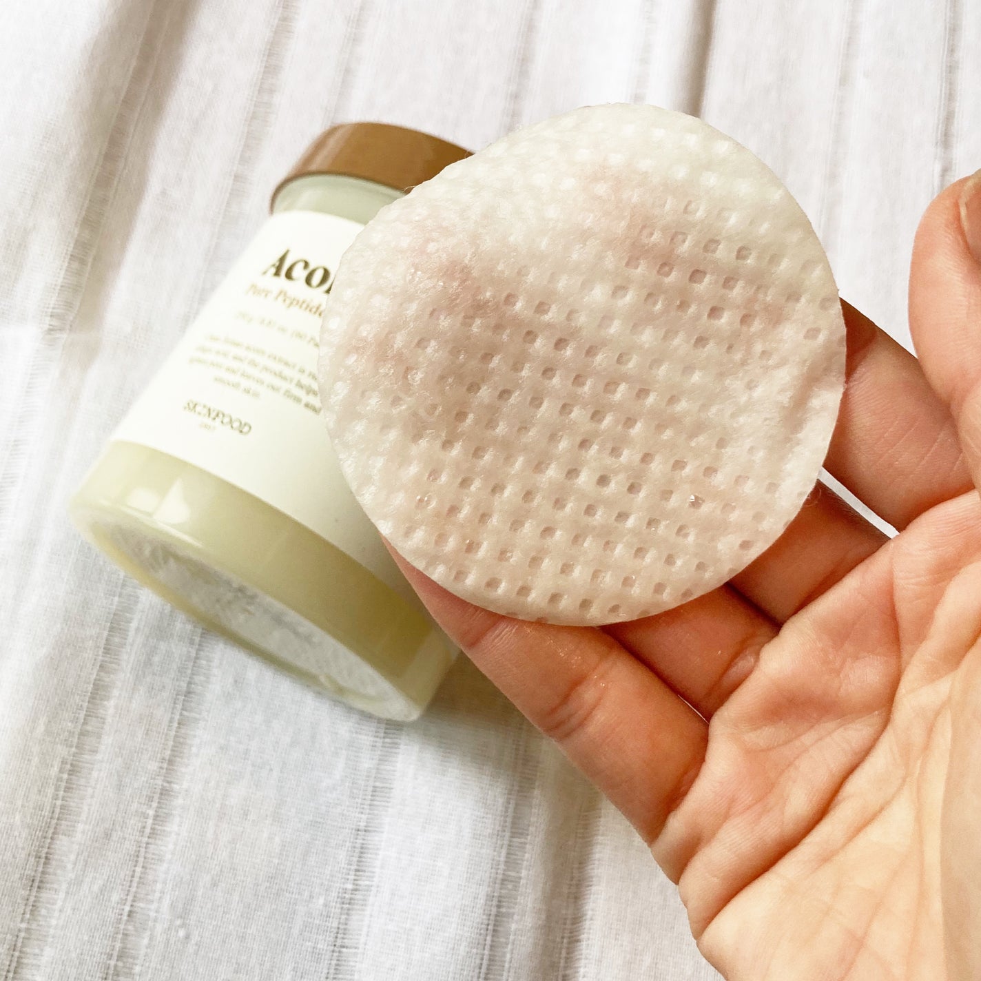 どんぐり ポア ペプチド パッド/SKINFOOD/トナーパッドを使ったクチコミ(3枚目)