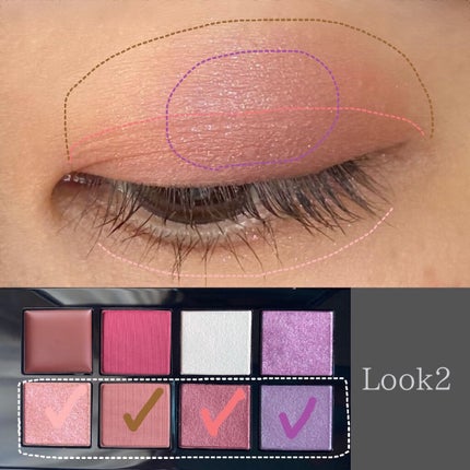 コンパクトアディクション “エターナル イン ピンク”/ADDICTION/アイシャドウパレットを使ったクチコミ(9枚目)