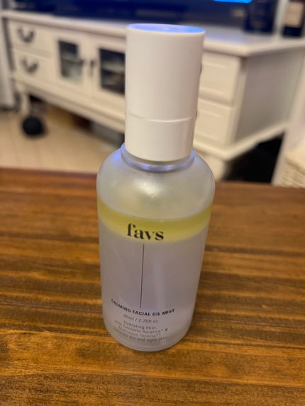 カーミングフェイシャルオイルミスト/favs/ミスト状化粧水を使ったクチコミ(1枚目)