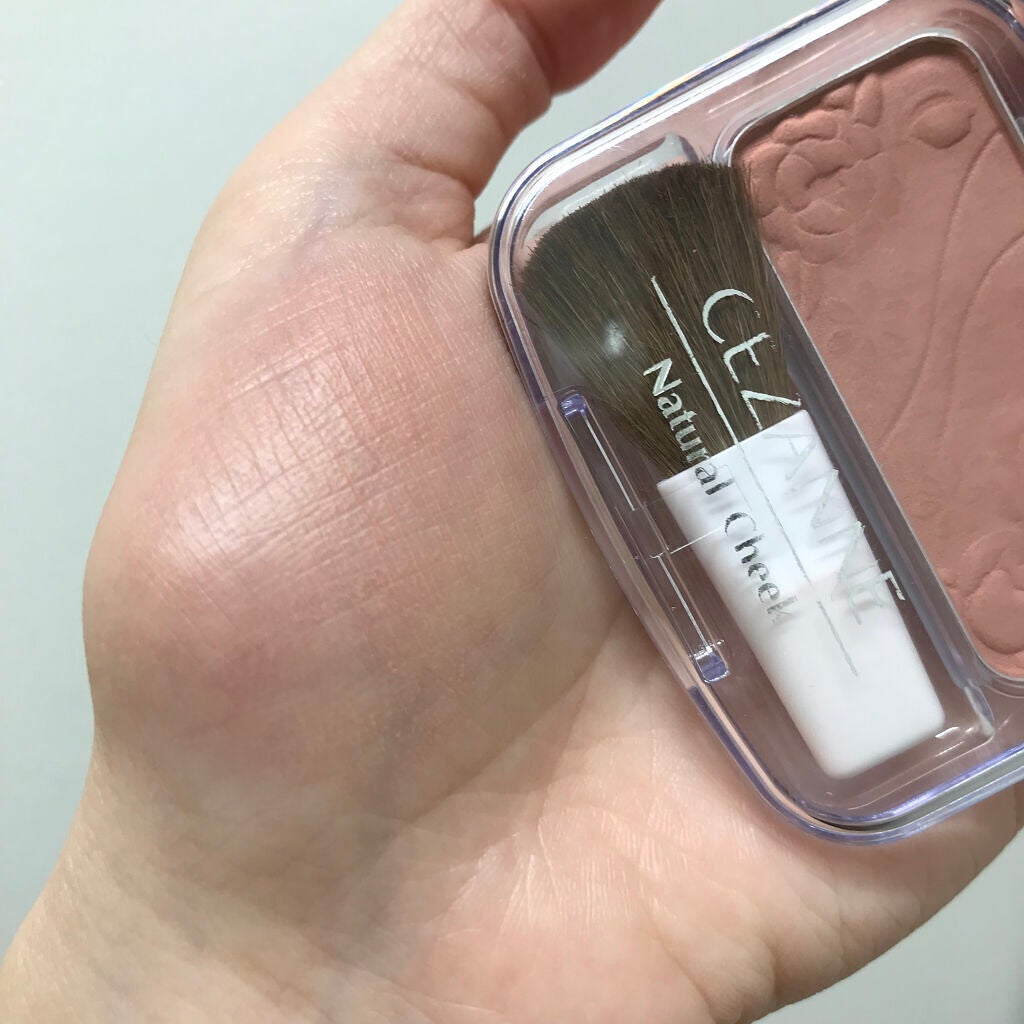 ナチュラル チークN/CEZANNE/パウダーチークを使ったクチコミ(4枚目)