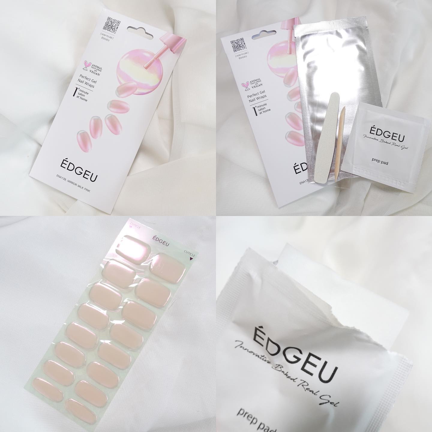 EDGEU ジェルネイルシール/EDGEU/ネイルシールを使ったクチコミ（2枚目）