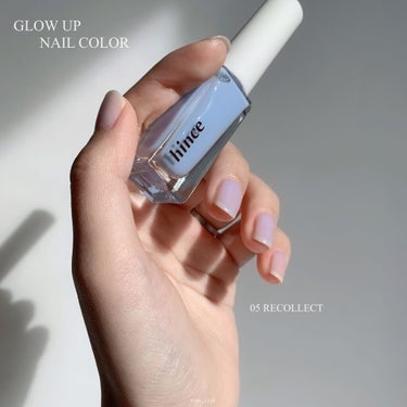 hince グロウアップネイルカラーのクチコミ「hince
- GLOW UP NAIL COLOR
  CORDIAL / NEW NUDE.....」（3枚目）