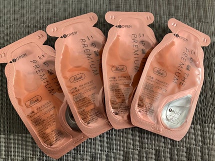 いち髪 THE PREMIUM Wケアブースター美容オイルマスク/いち髪/ヘアマスク・ヘアパックを使ったクチコミ(2枚目)