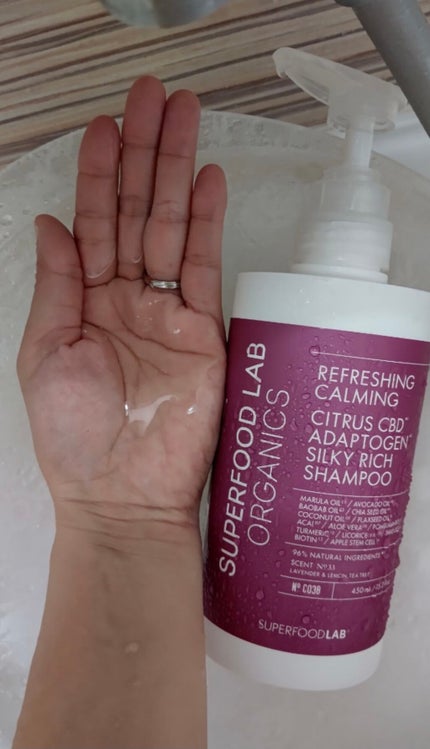 スーパーフードラボ オーガニックス シルキーリッチ シャンプー&トリートメント/SUPERFOOD LAB/市販シャンプーを使ったクチコミ(2枚目)