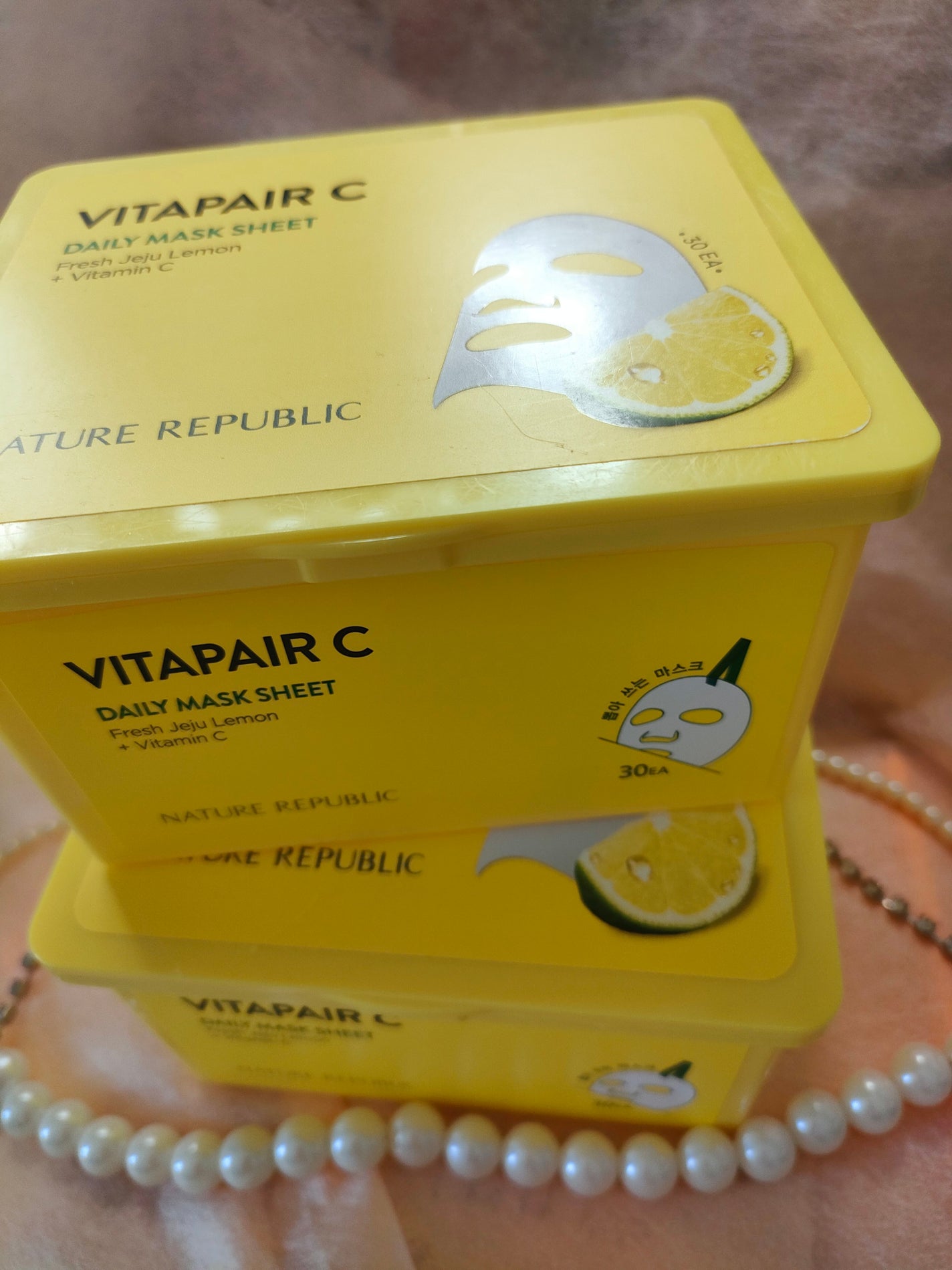 ビタペアCデイリーシートマスク/ネイチャーリパブリック/シートマスク・パックを使ったクチコミ(1枚目)