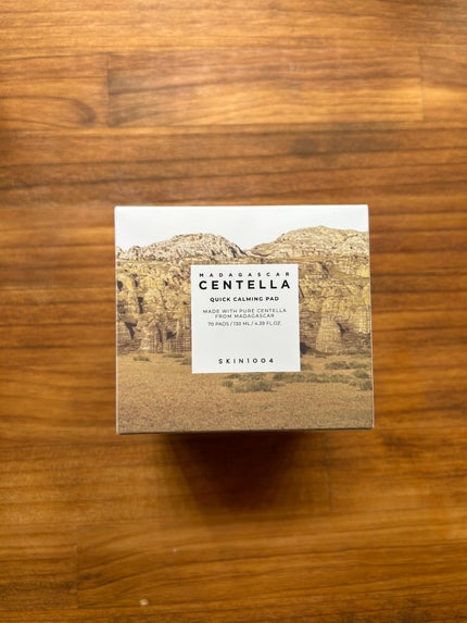 センテラ クイックカーミングパッド/SKIN1004/トナーパッドを使ったクチコミ(1枚目)