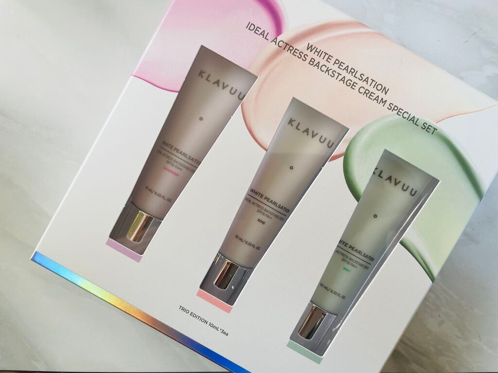 アイデアルアクトレスバックステージクリームスペシャルセット10ml ×3本/KLAVUU/その他キットセットを使ったクチコミ(3枚目)