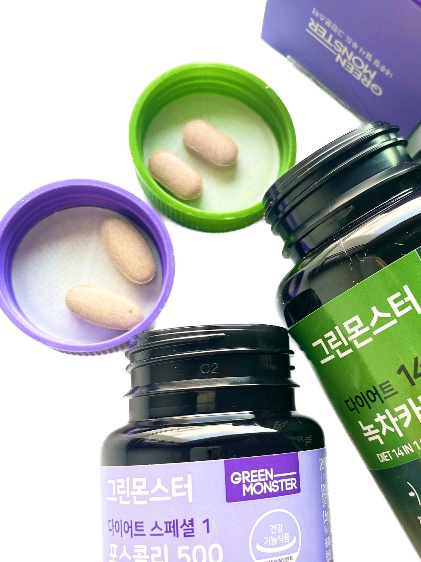 緑茶カテキン+/グリーンモンスター/ボディサプリメントを使ったクチコミ(4枚目)